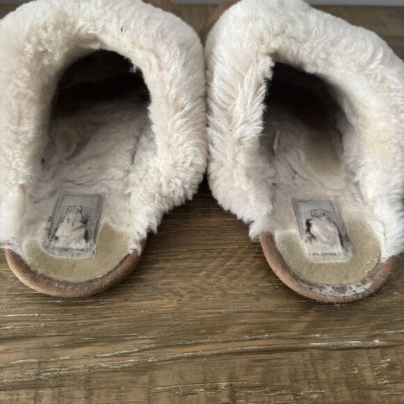 Ugg Scuffette Slipper chestnut size 9 - Picture 3 of 10